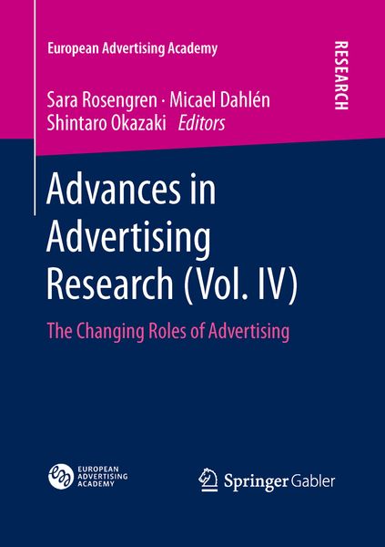 Produktbild: Advances in Advertising Research (Vol. IV)
