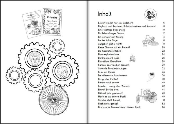 Produktbild: Bertha Benz - Die erste Autofahrerin