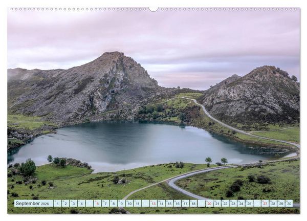 Produktbild: Nordspanien, wilde Atlantikk&uuml;ste und hohe Berge (hochwertiger Premium Wandkalender 2026 DIN A2 quer), Kunstdruck in Hochglanz