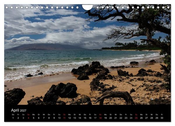 Produktbild: Hawaii - Oahu - Maui (Wandkalender 2027 DIN A4 quer), CALVENDO Monatskalender