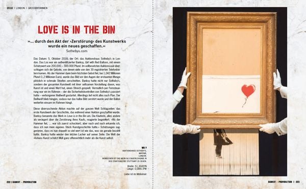 Banksy Provokation