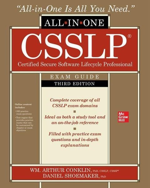 Produktbild: Csslp Certified Secure Software Lifecycle Professional All-In-One Exam Guide, Third Edition