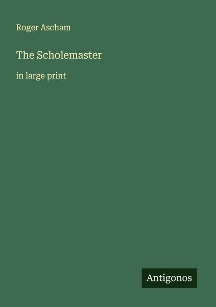 Produktbild: The Scholemaster