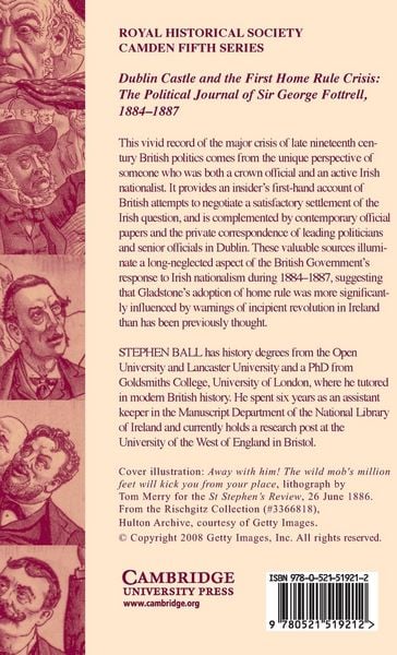 Produktbild: Dublin Castle and the First Home Rule Crisis