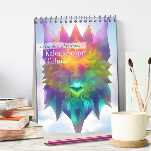 Produktbild: Rainbow Horizons (Desk Calendar 2026 DIN A5 portrait), CALVENDO 12 Month DeskCalendar