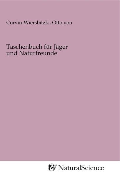 Produktbild: Taschenbuch f&uuml;r J&auml;ger und Naturfreunde