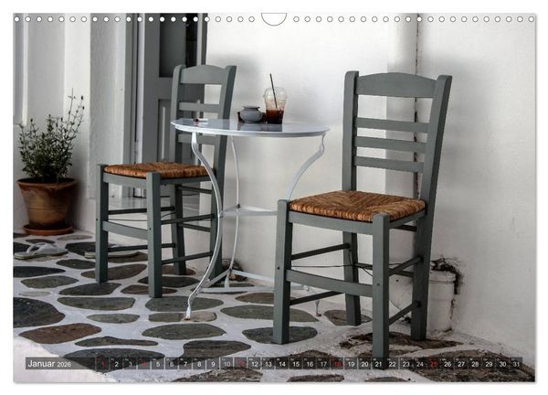Produktbild: Griechische Momente (Wandkalender 2026 DIN A3 quer), CALVENDO Monatskalender
