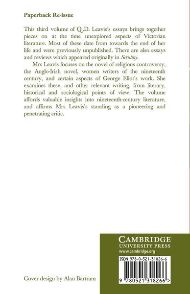 Produktbild: Q. D. Leavis