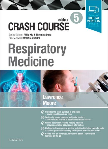 Produktbild: Crash Course Respiratory Medicine