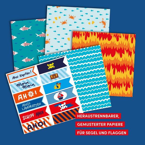 Produktbild: Schiff Ahoi! Das supercoole Schiffe-Bastelbuch