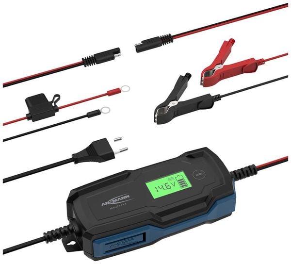 Ansmann BC 6-12V / 4 A 1001-0144 Kfz-Ladegerät, Werkstattladegerät, Batterieüberwachung, Kfz-Batterietester 6 V, 12 V 4 A