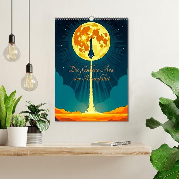 Produktbild: Die Goldene &Auml;ra der Raumfahrt (Wandkalender 2027 DIN A3 hoch), CALVENDO Monatskalender