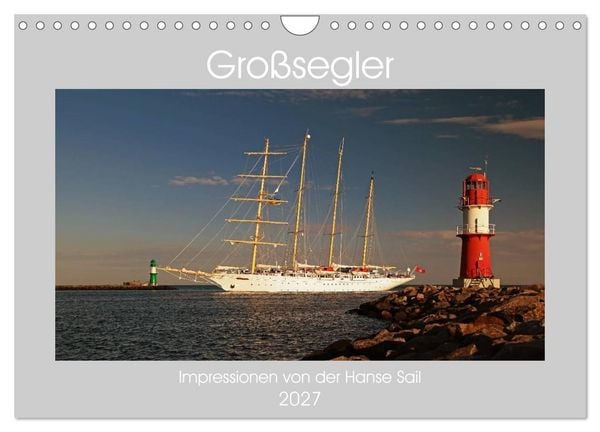 Produktbild: Gro&szlig;segler (Wandkalender 2027 DIN A4 quer), CALVENDO Monatskalender
