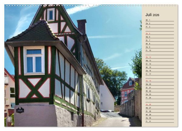 Produktbild: Bad Orb - Romantik im Spessart (hochwertiger Premium Wandkalender 2026 DIN A2 quer), Kunstdruck in Hochglanz