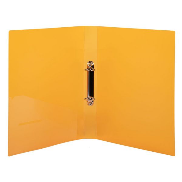 Produktbild: Idena Ringbuch PP 2 Ringe 35mm transluzent orange DIN A4