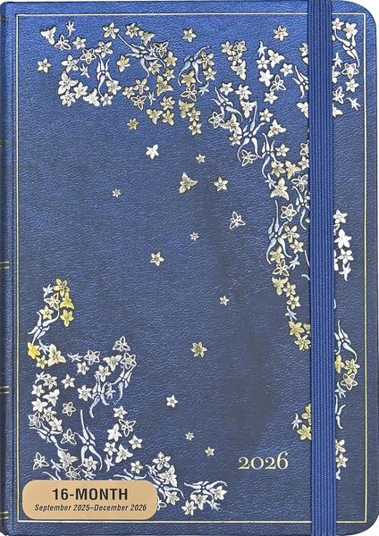 Produktbild: 2026 Gilded Branch Weekly Planner (16 Months, Sept 2025 to Dec 2026)