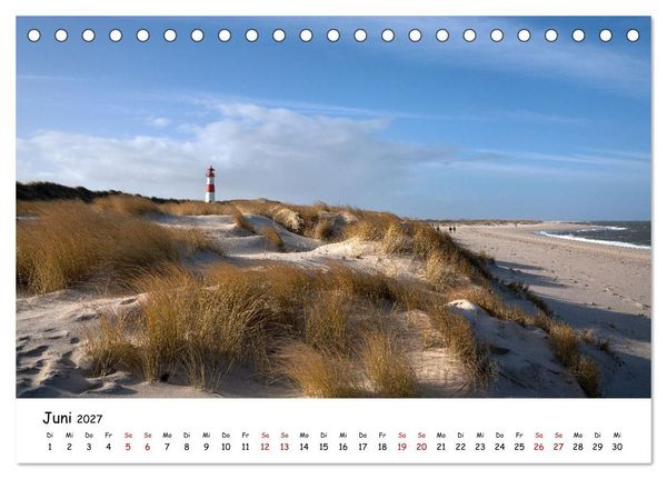 Produktbild: Heimat Entdecken - Nordfriesland (Tischkalender 2027 DIN A5 quer), CALVENDO Monatskalender
