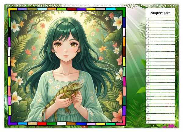 Produktbild: Meine Tierbabys (hochwertiger Premium Wandkalender 2026 DIN A2 quer), Kunstdruck in Hochglanz