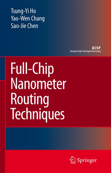 Produktbild: Full-Chip Nanometer Routing Techniques