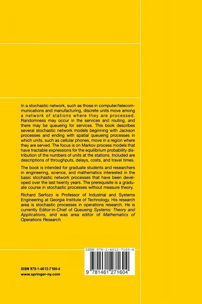 Produktbild: Introduction to Stochastic Networks