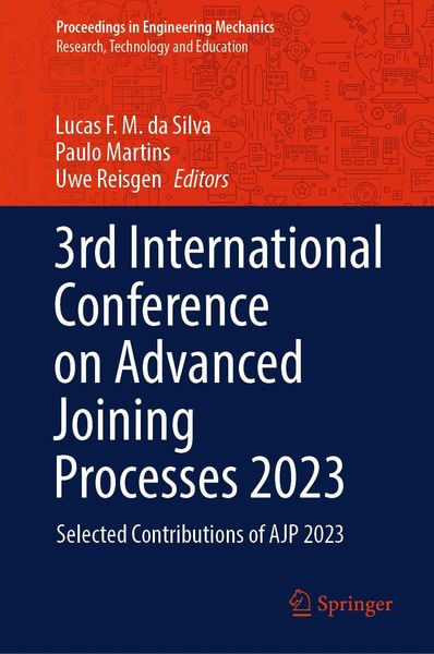 Produktbild: 3rd International Conference on Advanced Joining Processes 2023