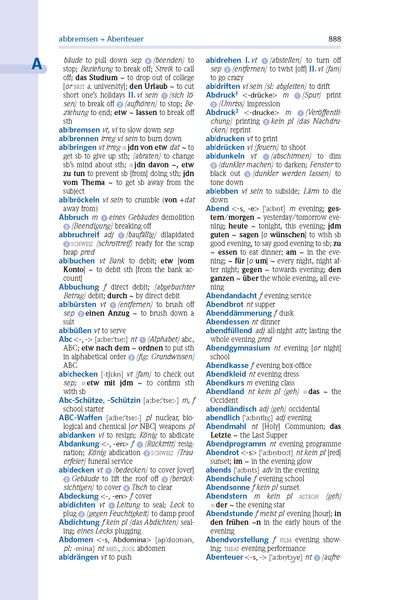Produktbild: PONS Das gro&szlig;e Schulw&ouml;rterbuch Klausurausgabe Englisch