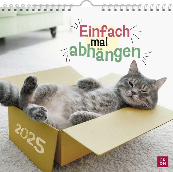 Wandkalender 2025: Einfach mal abhängen