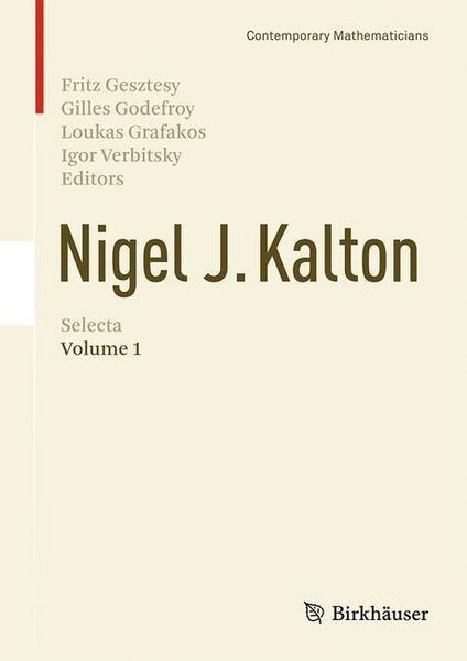 Produktbild: Nigel J. Kalton Selecta