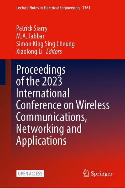 Produktbild: Proceedings of the 2023 International Conference on Wireless Communications, Networking and Applications