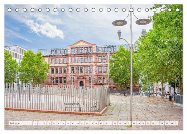 Produktbild: Mannheim Impressionen (Tischkalender 2026 DIN A5 quer), CALVENDO Monatskalender