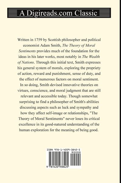 Produktbild: The Theory of Moral Sentiments