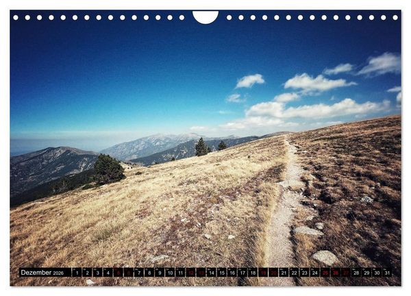Produktbild: GR 10 Fernwanderweg durch die franz&ouml;sischen Pyren&auml;en (Wandkalender 2026 DIN A4 quer), CALVENDO Monatskalender