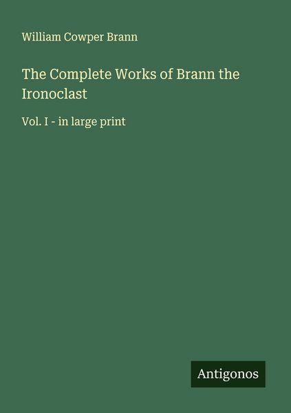 Produktbild: The Complete Works of Brann the Ironoclast