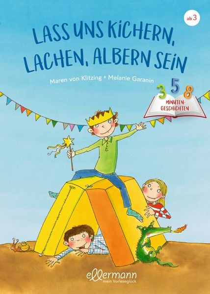 Produktbild: 3-5-8 Minutengeschichten. Lass uns kichern, lachen, albern sein