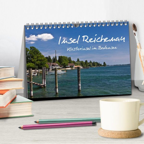 Produktbild: Insel Reichenau - Klosterinsel im Bodensee (Tischkalender 2026 DIN A5 quer), CALVENDO Monatskalender