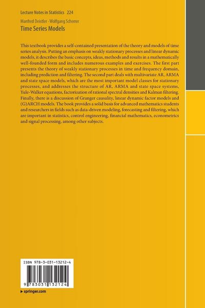 Produktbild: Time Series Models