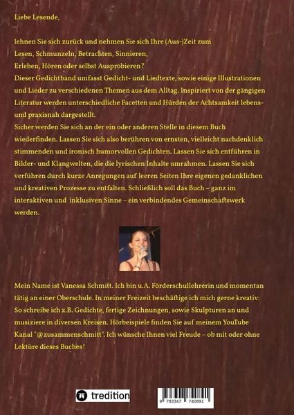 Produktbild: Unser Auf und Ab der Achtsamkeit - 60 Gedichte und 30 Illustrationen rund um das Thema (Un-)Achtsamkeit im Alltag