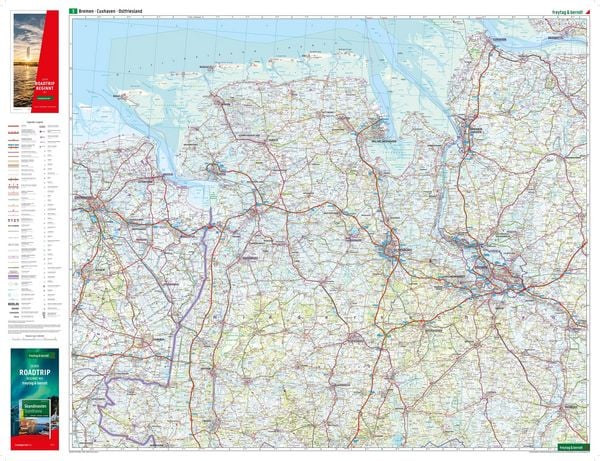 Produktbild: Freytag & berndt Stra&szlig;enkarte Deutschland Set 2026/2027 1:200.000