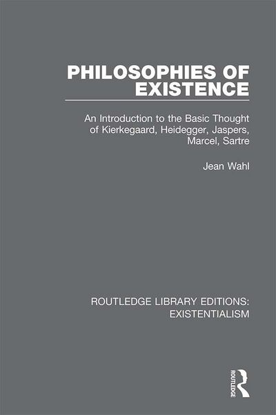 Produktbild: Philosophies of Existence