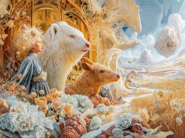 Produktbild: CALVENDO Puzzle Tierparadies | 1000 Teile Lege-Gr&ouml;&szlig;e 64x48cm Foto-Puzzle f&uuml;r gl&uuml;ckliche Stunden
