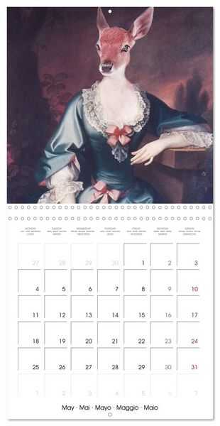Produktbild: Aristocrat Animals (Wall Calendar 2026 12 &times; 12 Inch) CALVENDO 12 Month Wall Calendar