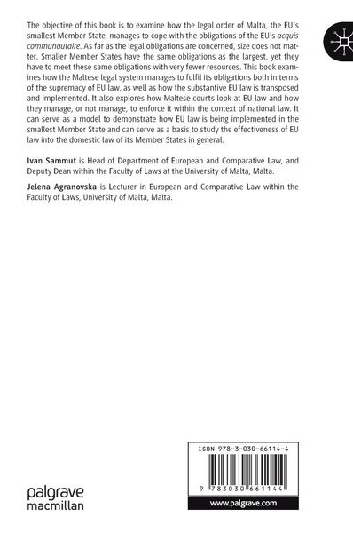 Produktbild: The Implementation and Enforcement of European Union Law in Small Member States