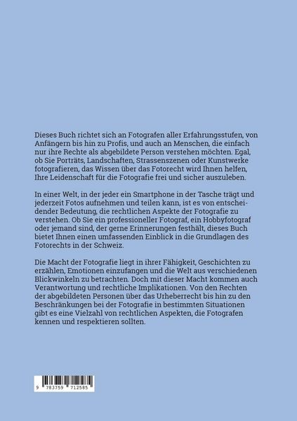 Produktbild: Schweizer Fotorecht