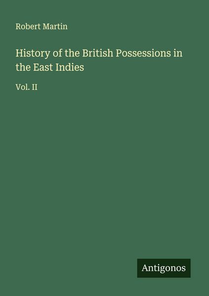 Produktbild: History of the British Possessions in the East Indies