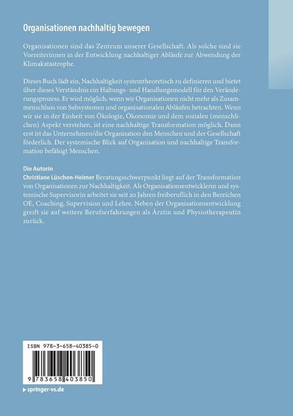 Produktbild: Organisationen nachhaltig bewegen