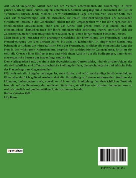 Produktbild: Die Frauenfrage