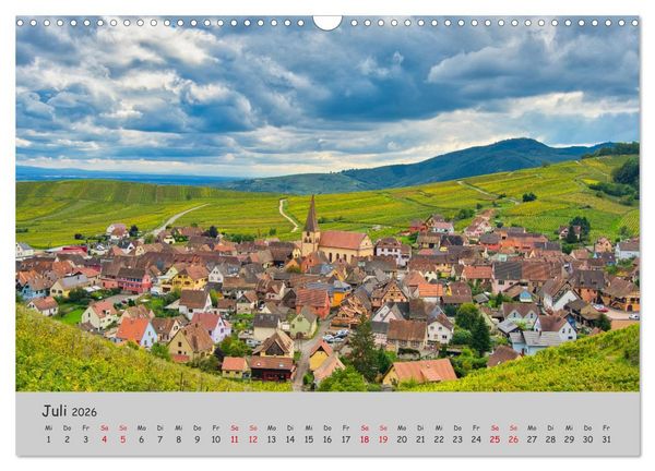 Produktbild: Region Elsass und Vogesen (Wandkalender 2026 DIN A3 quer), CALVENDO Monatskalender