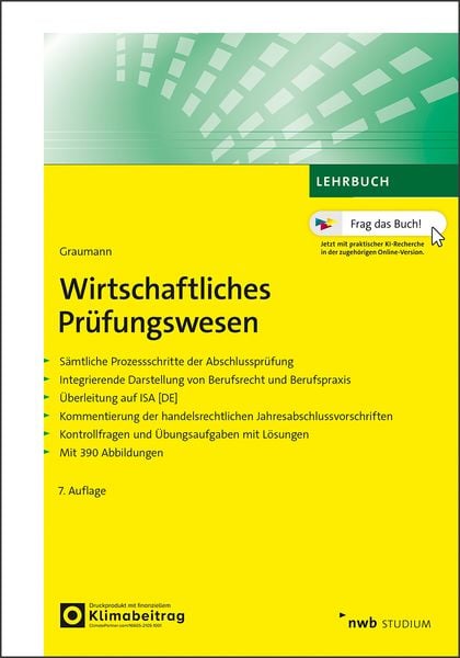 Produktbild: Wirtschaftliches Pr&uuml;fungswesen