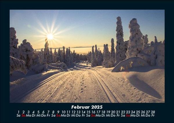 Produktbild: Landschaftskalender 2025 Fotokalender DIN A5