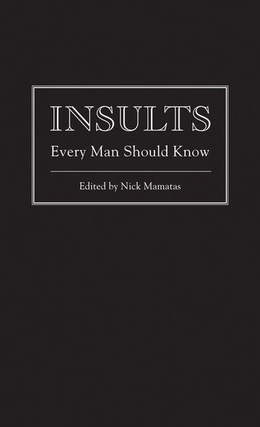 Produktbild: Insults Every Man Should Know
